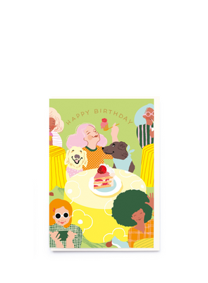 Cafe Happy Birthday Card from Noi