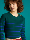 Roundneck Capanne Sweater in Pine Green from King Louie