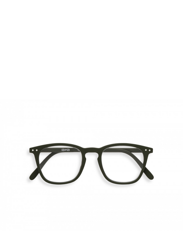 #E Reading Glasses in Kaki Green from Izipizi