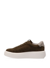Fox Suede Trainer in Green/Pixel Black from Maruti