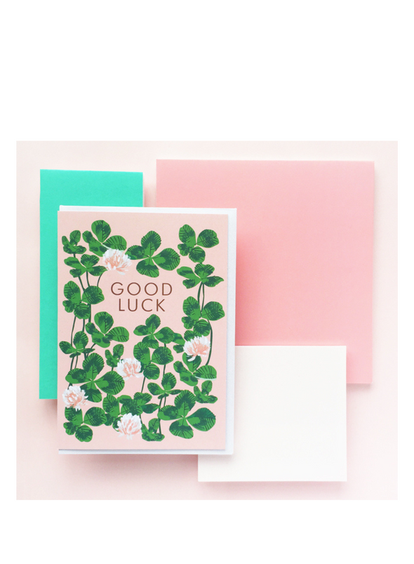 Good Luck Clover Card from Noi