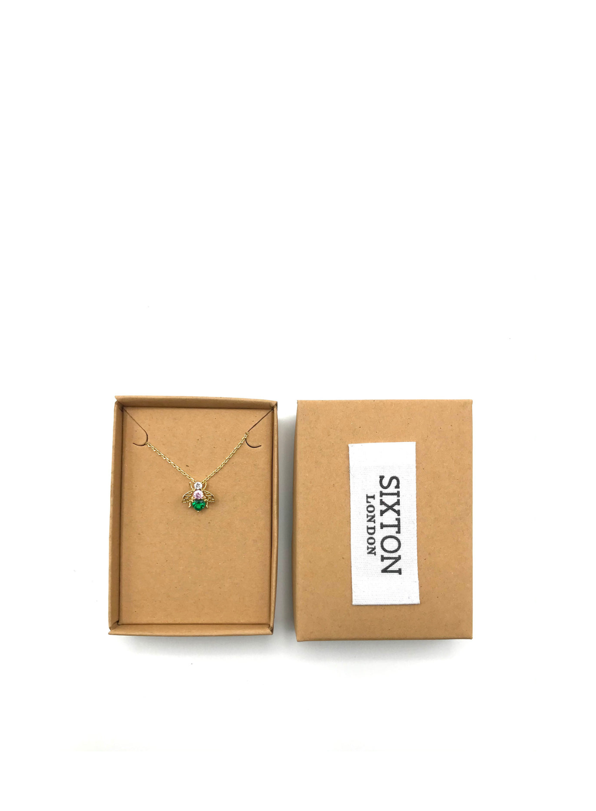 Nouveau Bejewelled Bee Necklace From Sixton