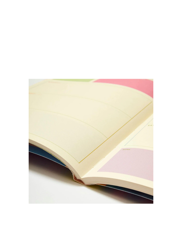 Colourful Blocks A5 Weekly Planner from Raspberry Blossom