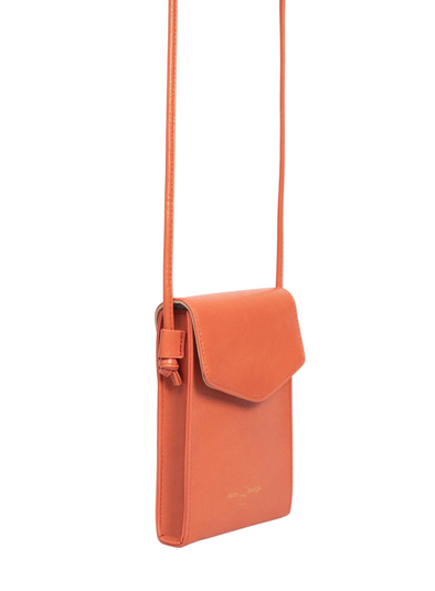 Mobile Cross Bag and Cards in Orange from Nice Things