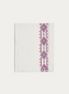 Bordado White Printed Scarf from Yerse