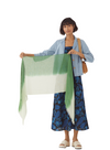 Green Tye Dye Foulard Scarf from Nice Things