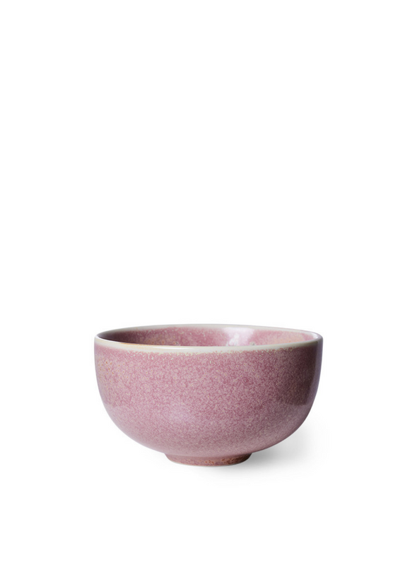 Chef Ceramics Bowl in Rustic Pink from HK Living