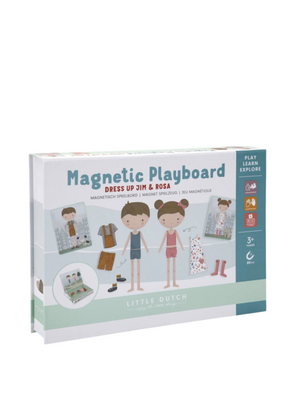 Magnetic Playboard Jim & Rosa from Little Dutch