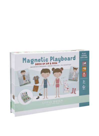 Magnetic Playboard Jim & Rosa from Little Dutch