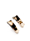 Ivy Studs In Coco Cream from Nat + Noor