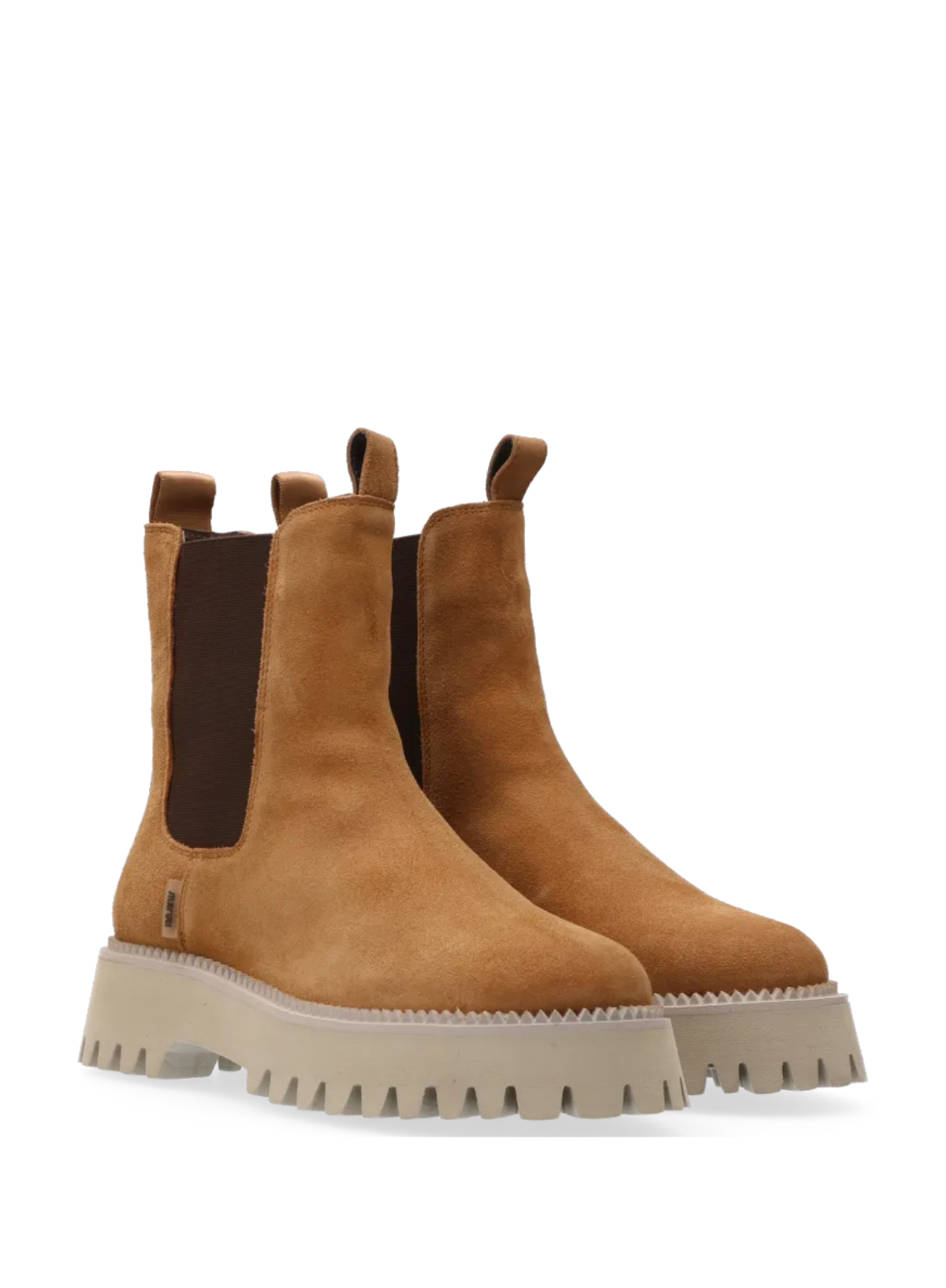 Emma Suede Boot in Cognac from Maruti Nomad and the bowerbird