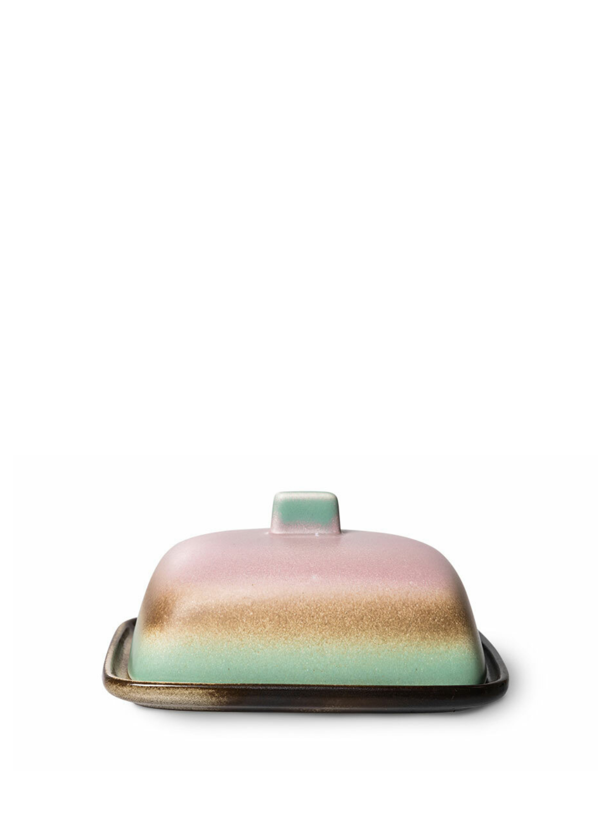 70's Ceramic Butter Dish Mercury from HK Living