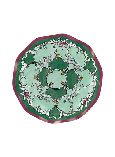 Wavy Salad Plate Eternal Collection by Molly Hatch from Sophistiplate