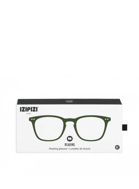 #E Reading Glasses in Kaki Green from Izipizi