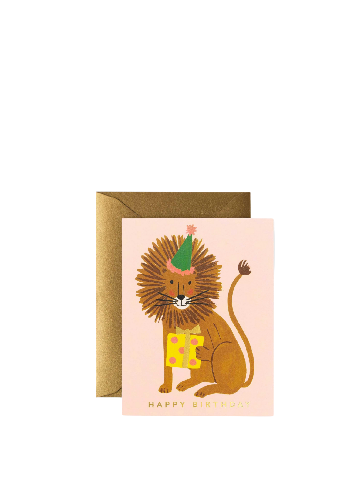 Lion Birthday Card from Rifle Paper Co.