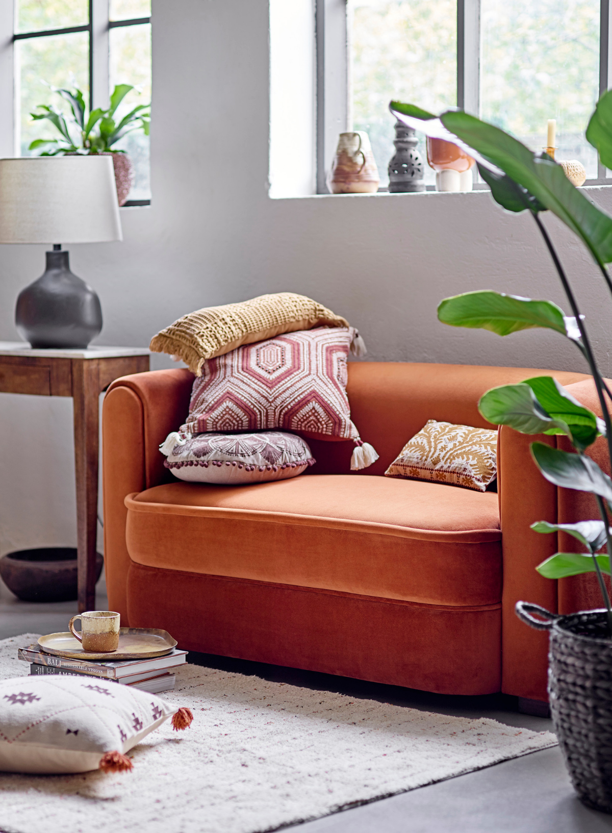 Lalin Table Lamp Black from Bloomingville