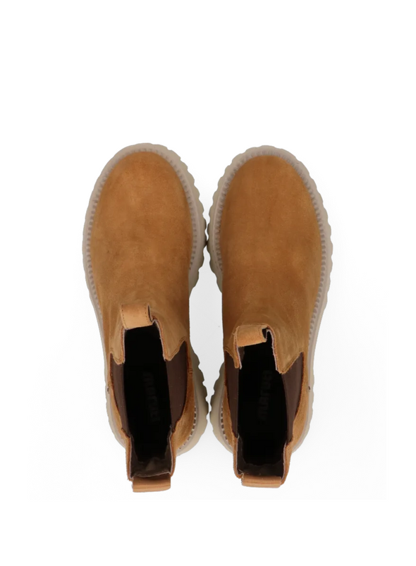 Emma Suede Boot in Cognac from Maruti