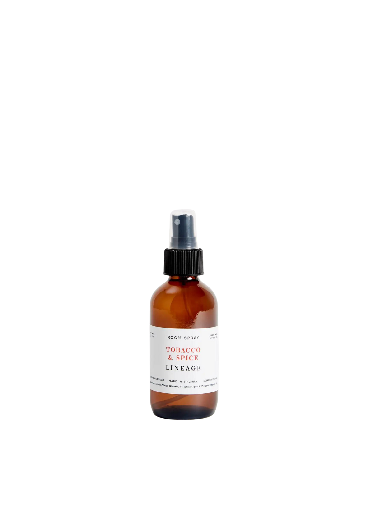 Lineage Tobacco and Spice Room Spray