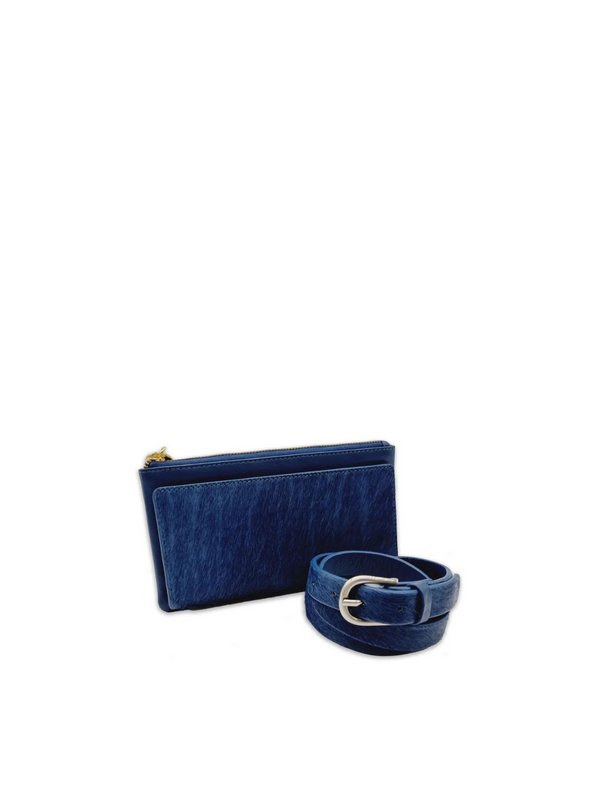 Zaire Purse in Navy from Nooki