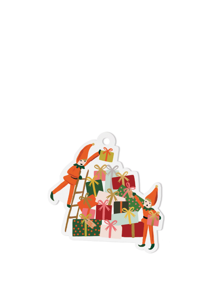 Elves Die-cut Gift Tags from Rifle Paper Co.