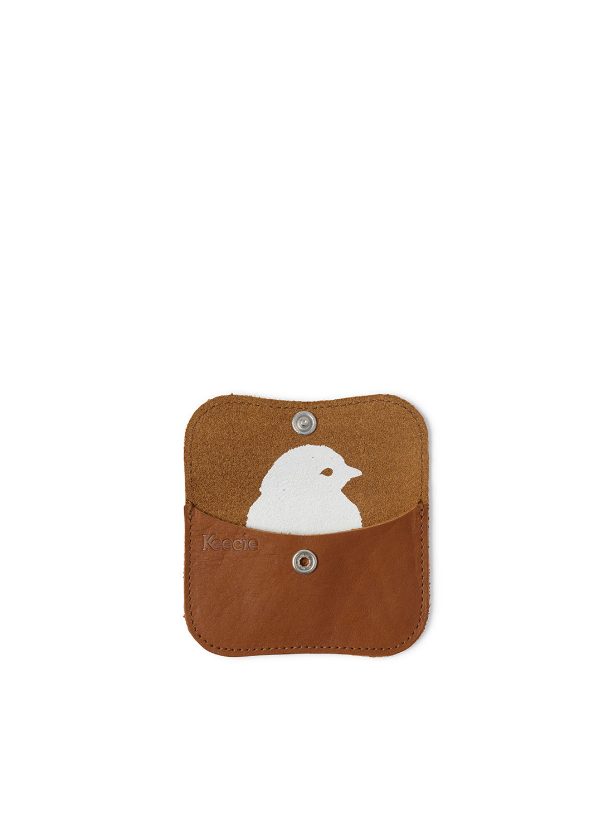 Mini Me Wallet in Cognac Used Look from Keecie