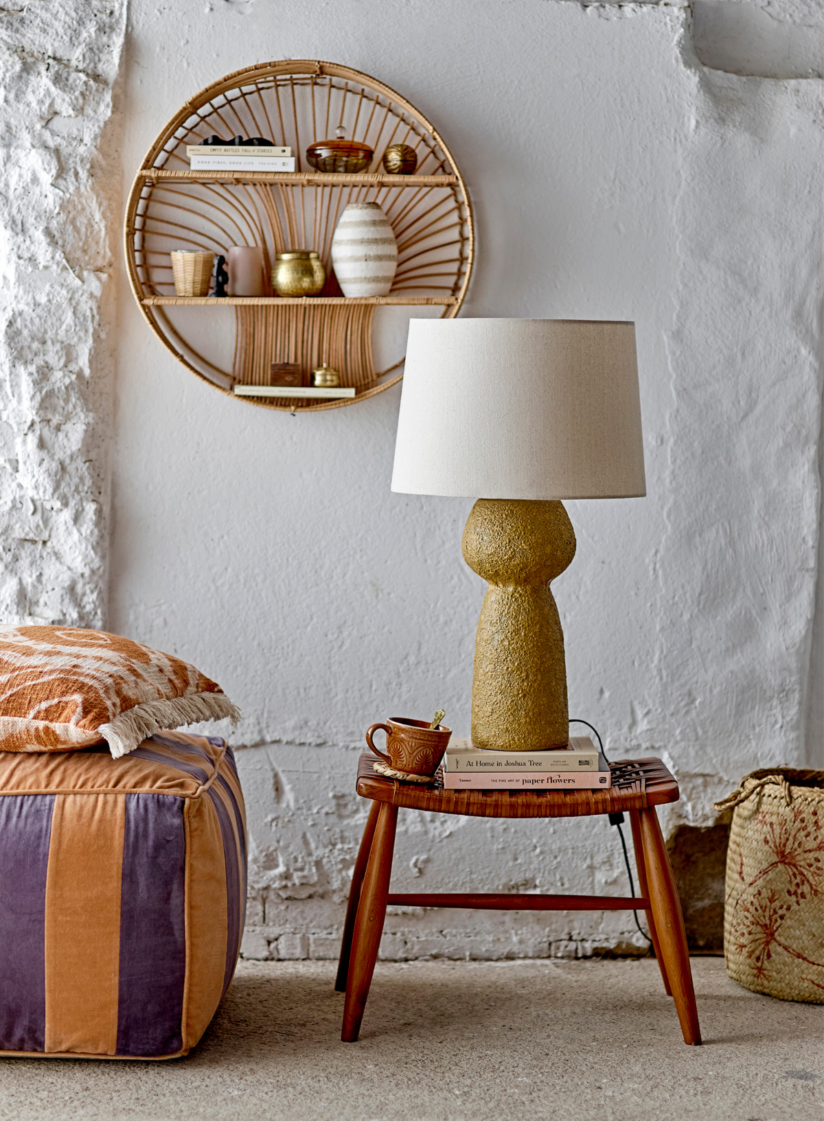 Lavin Table Lamp Yellow from Bloomingville