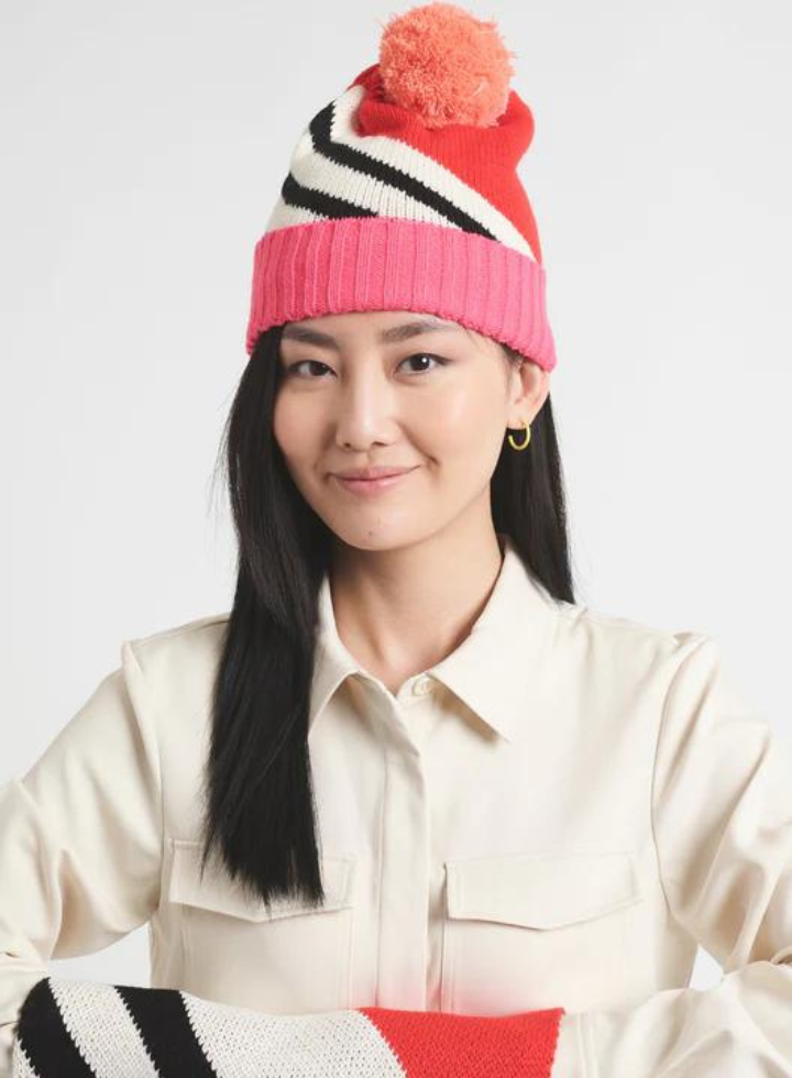 Geo Beanie from Miss Pom Pom