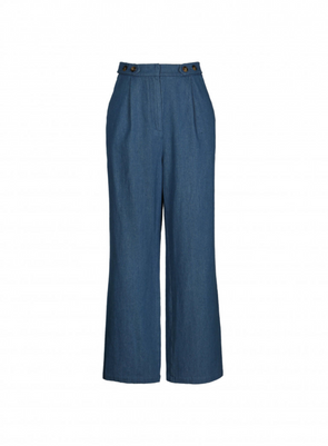 Pacome Pantalon Fusele Bleu Jean from Frnch