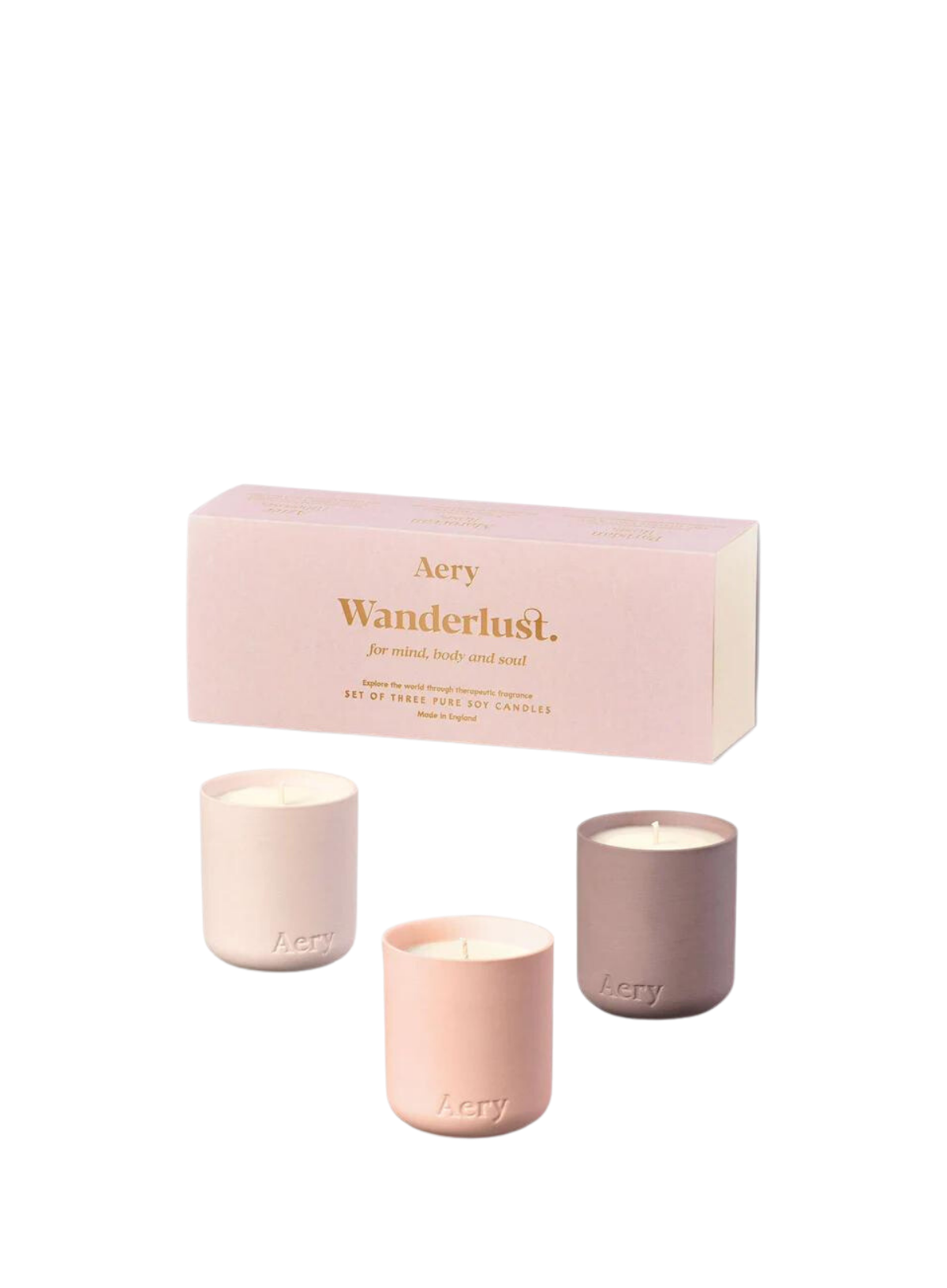 Aery Living Wanderlust Gift Set of 3 Votive Candles