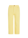 Marcie Cropped Pants in Lemonade Yellow from King Louie