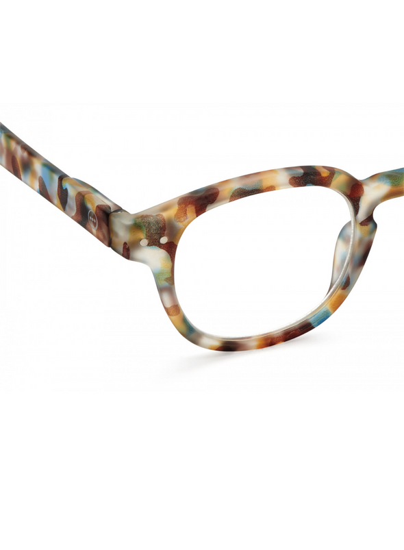 #C Reading Glasses in Blue Tortoise from Izipizi