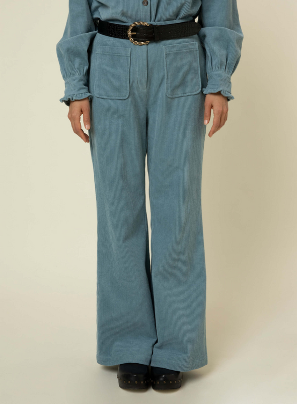 Bleu Poudre Zely Pantalon from FRNCH