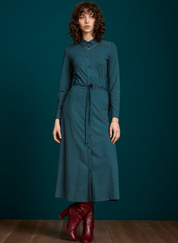 Olive Midi Dress Trifle Dragonfly Green from King Louie