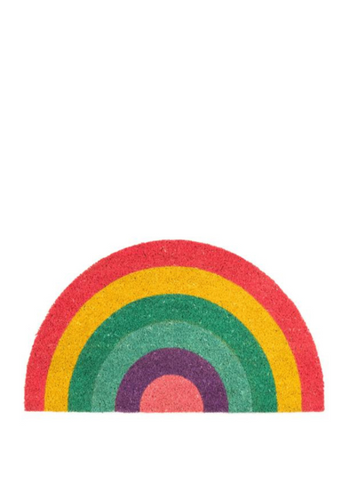 Rainbow Doormat from Fisura