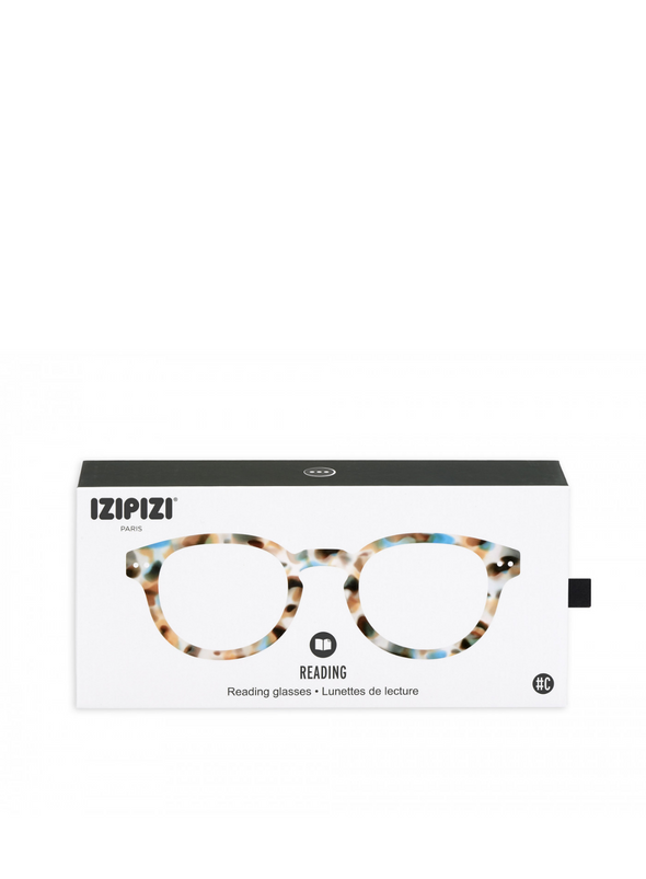 #C Reading Glasses in Blue Tortoise from Izipizi