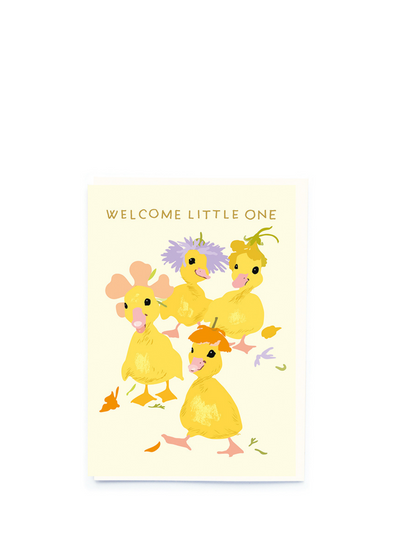 Baby Duckling New Baby Card from Noi