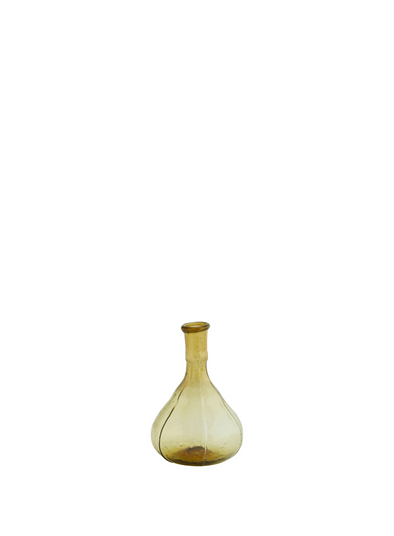 Recycled Glass Vase Green Small From Madam Stoltz