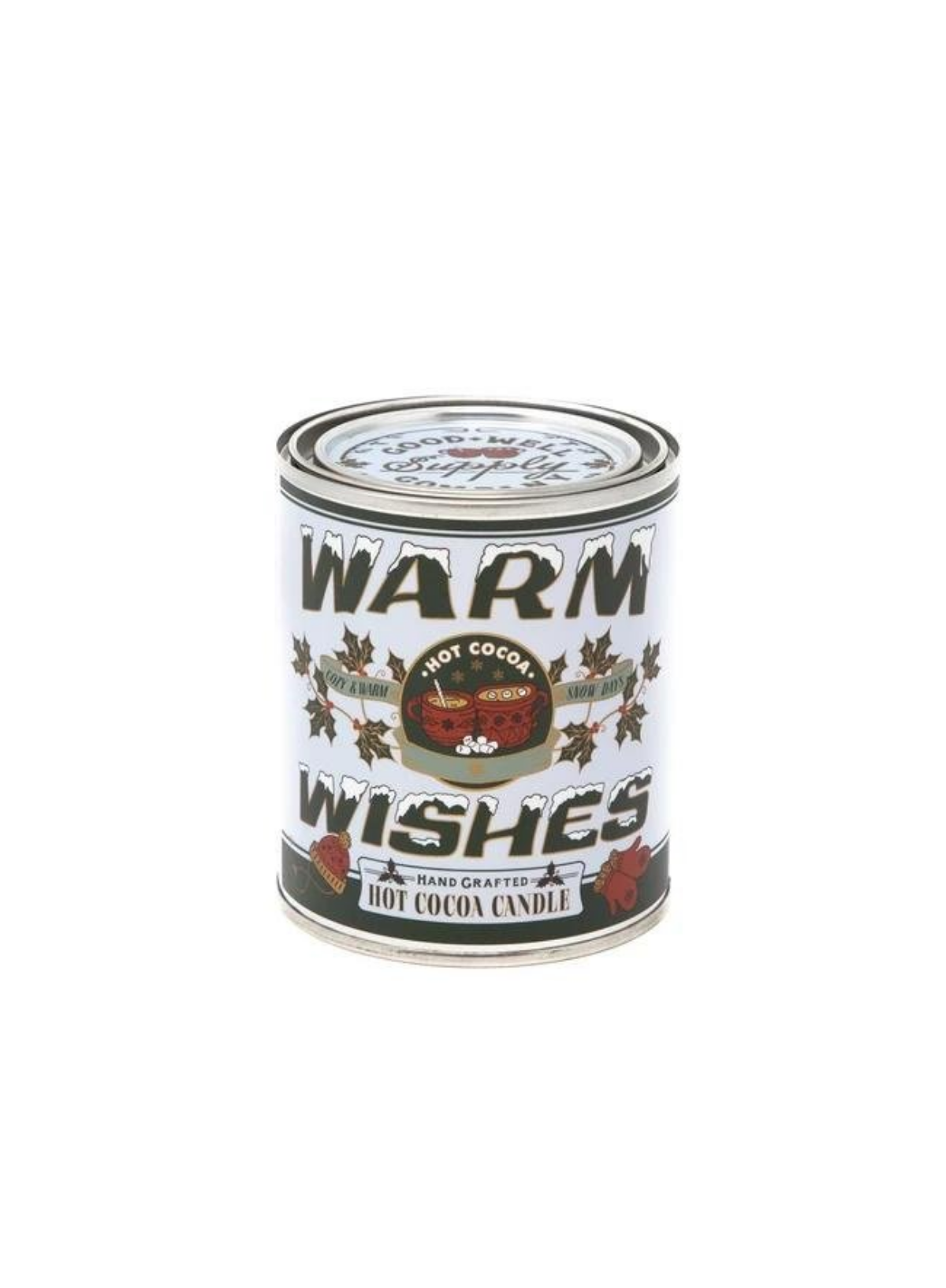 Warm Wishes Hot Cocoa Holiday Candle from Good & Well Supply Co.