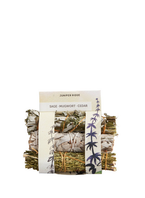 Natural Incense - Cedar| Mugwort | Sage from Juniper Ridge