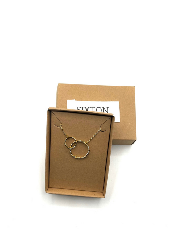 Looped Ring necklace from Sixton London
