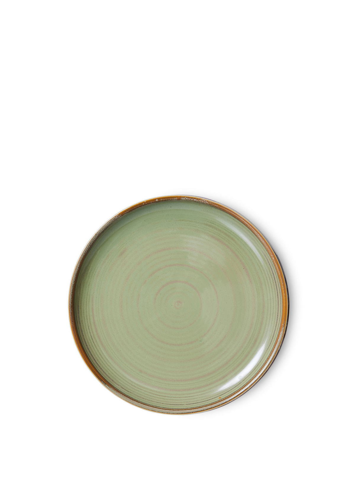 Chef Ceramics Side Plate in Moss Green from HK Living