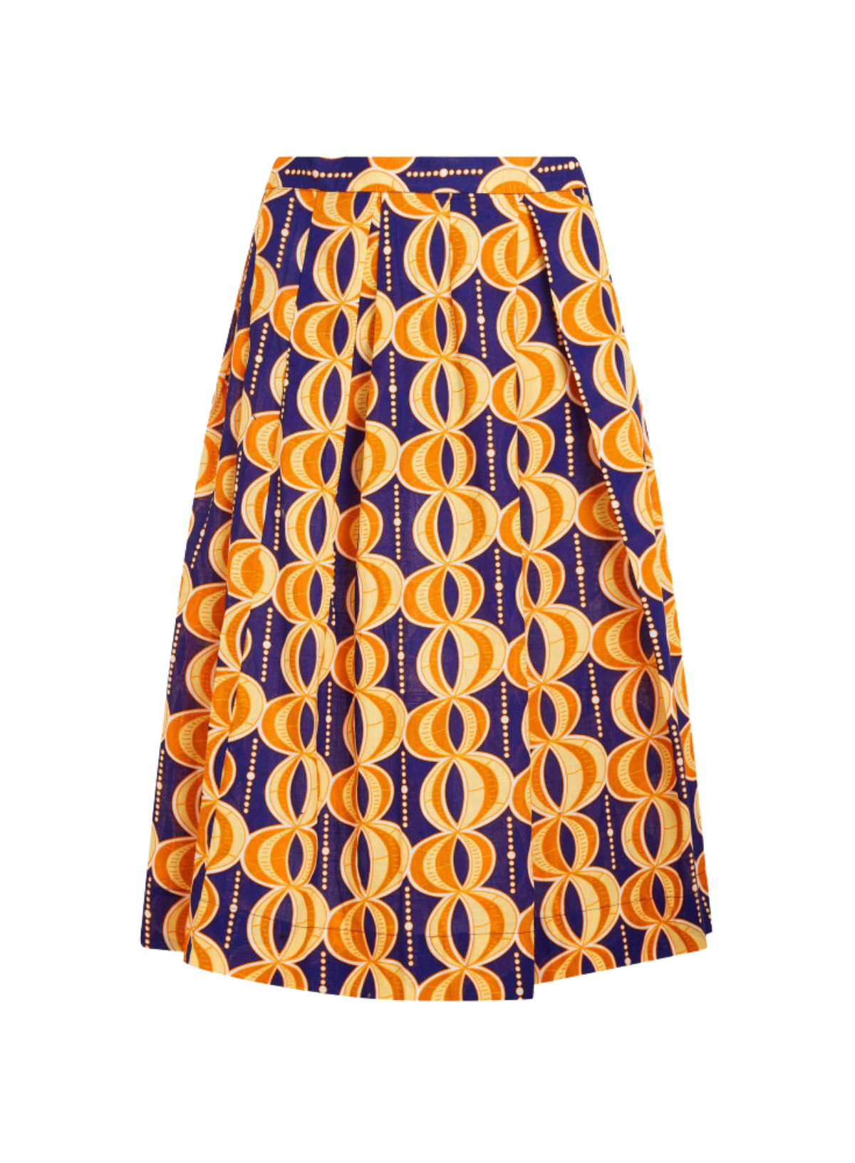 Suzettle Pleat Skirt Bambaataa in Deep Blue from King Louie