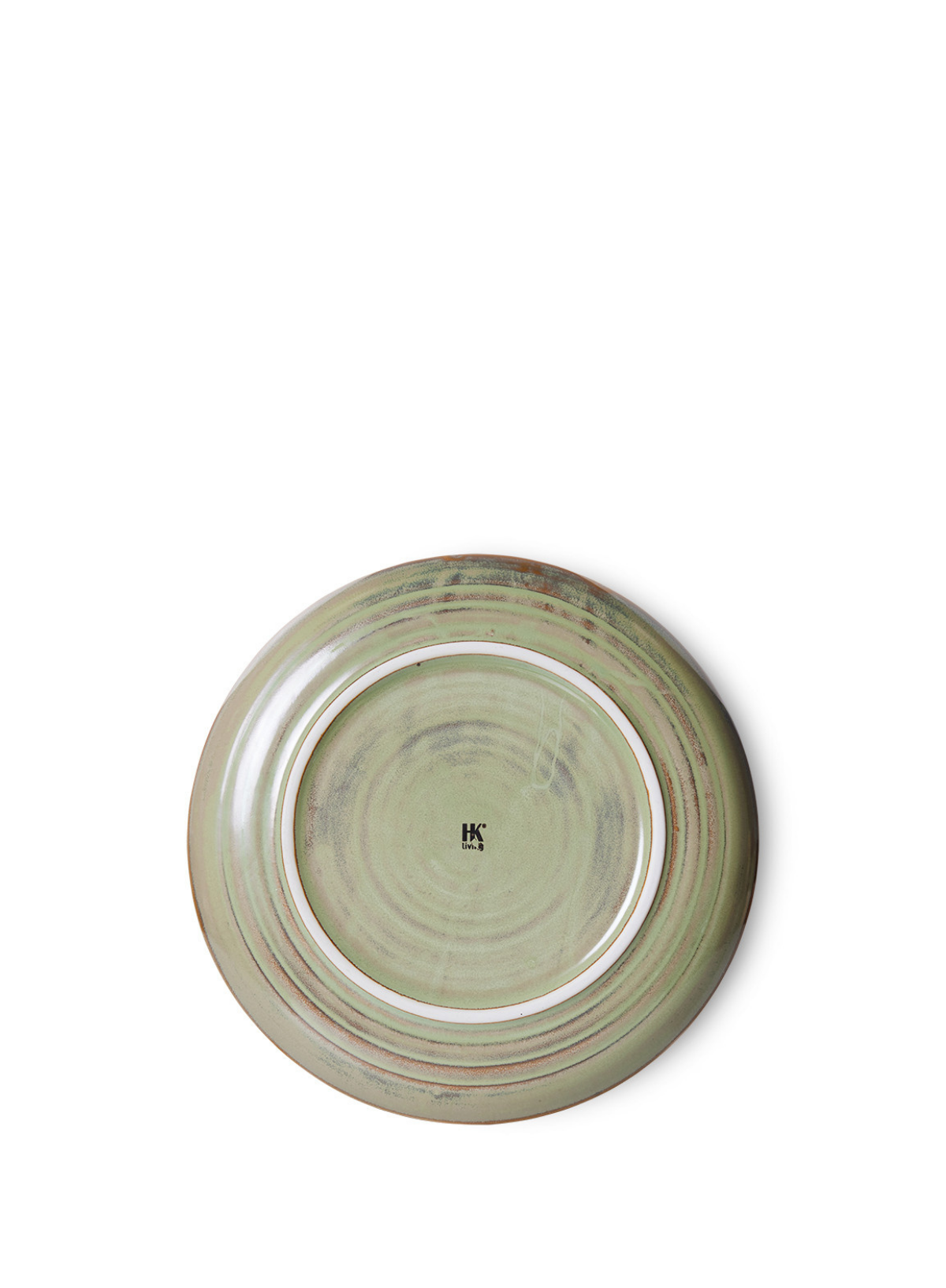 Chef Ceramics Side Plate in Moss Green from HK Living