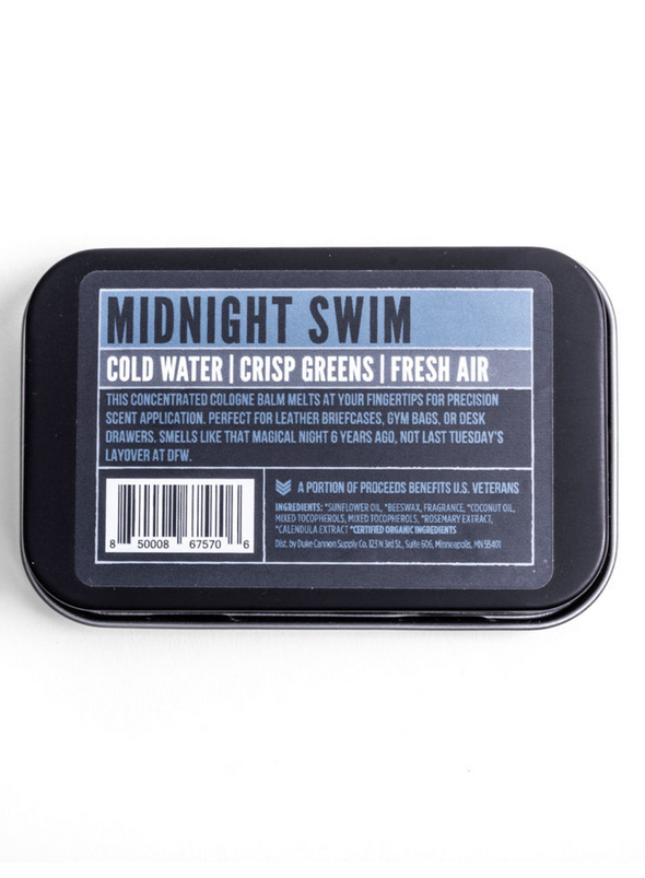 Solid Cologne - Midnight Swim from Duke Cannon