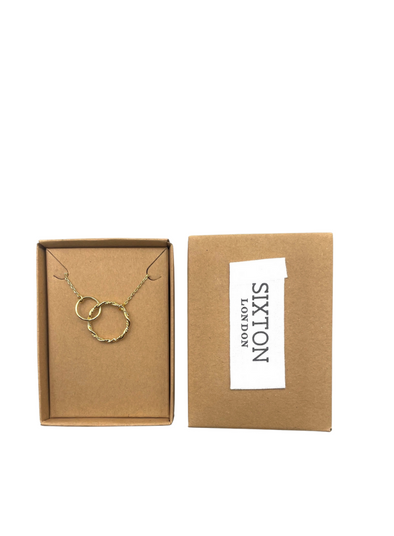 Looped Ring necklace from Sixton London