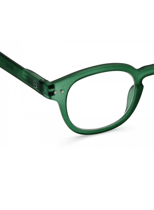 #C Reading Glasses in Green from Izipizi