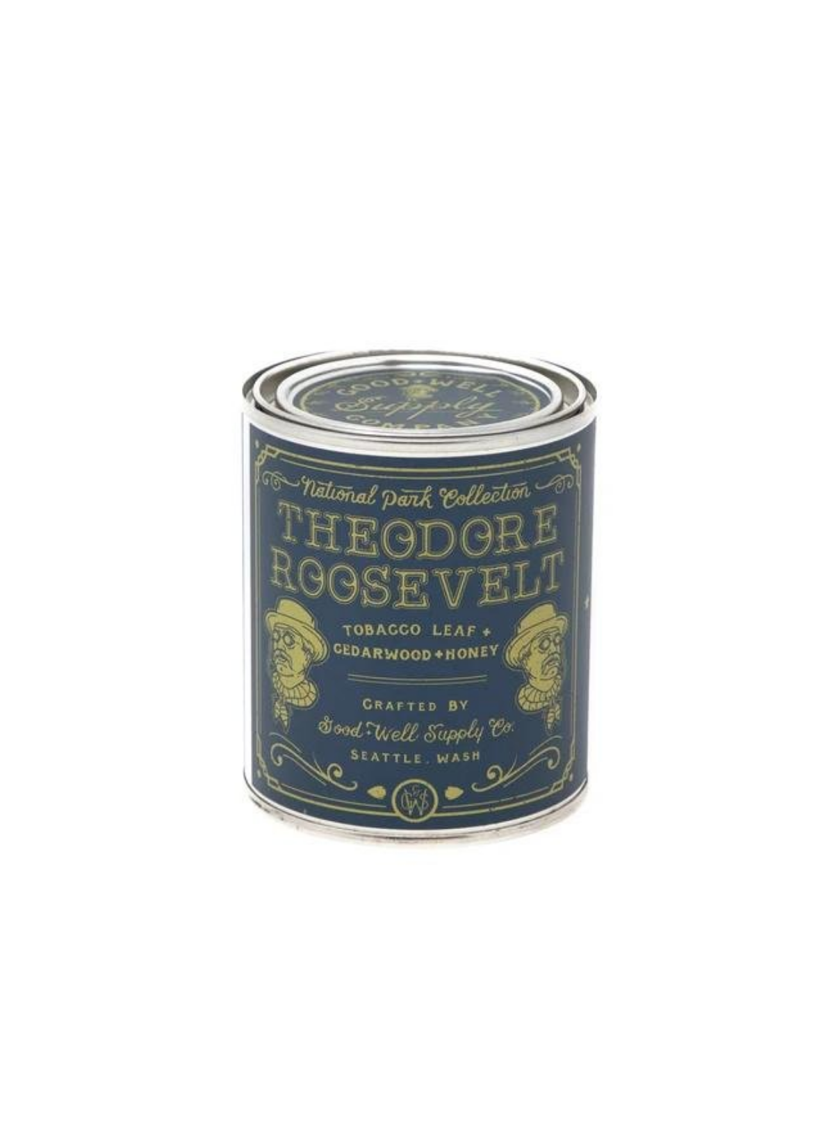 Theodore Roosevelt Candle from Good & Well Supply Co.