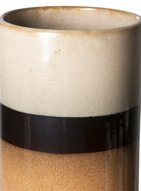 70s Ceramics: XL Tornado Vase from HK Living