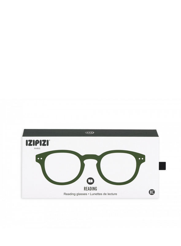 #C Reading Glasses in Green from Izipizi