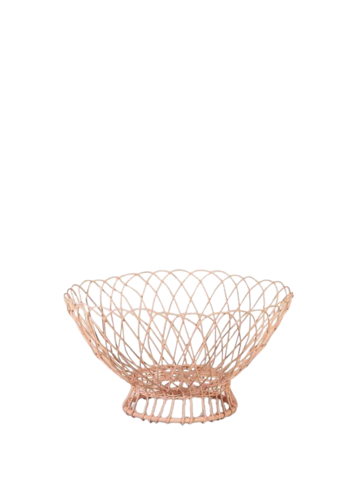 &k Pink Twist Basket